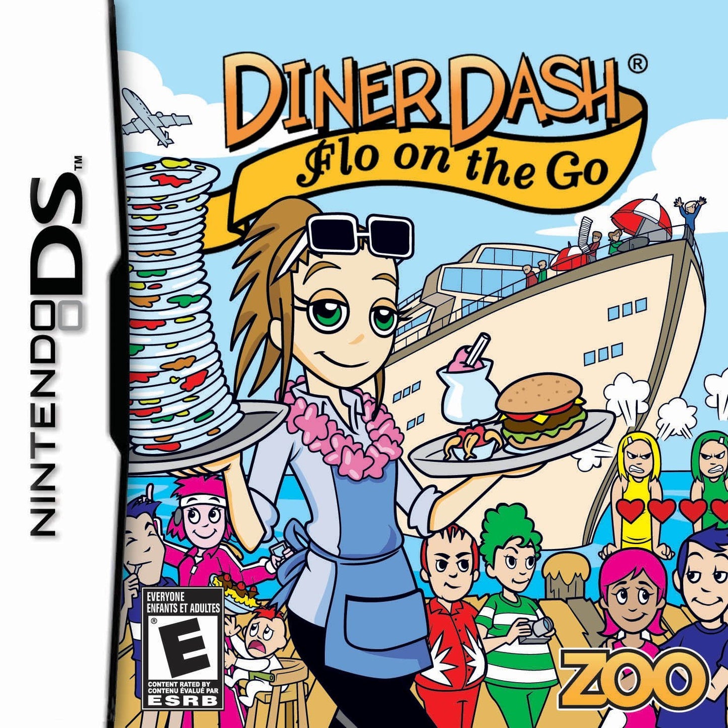 DINER DASH: FLO ON THE GO (CARTRIDGE ONL - DS