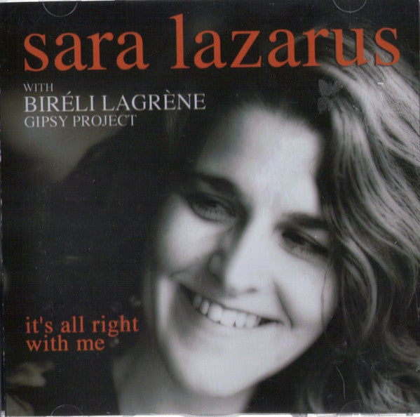 LAZARUS, SARA - IT'S ALL RIGHT WITH ME