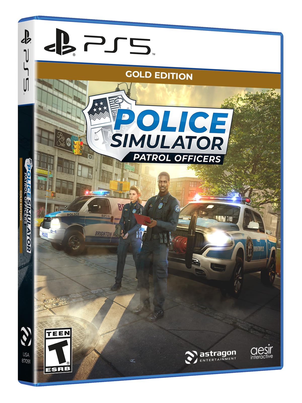 POLICE SIMULATOR: PATROL OFFICERS (GOLD - PS5