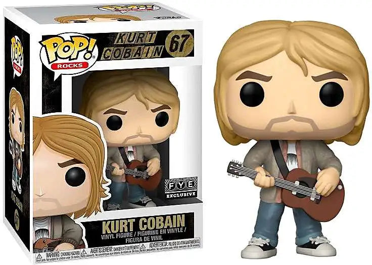 NIRVANA: KURT COBAIN #67 - FUNKO POP!-EXCLUSIVE