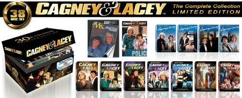 CAGNEY & LACEY COMPLETE 38 DVD COLLECTION (LIMITED EDITION)
