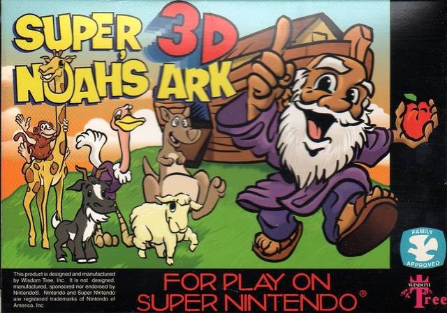 SUPER 3D NOAH'S ARK - SNES (W/BOX & MANUAL)
