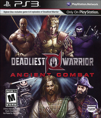 DEADLIEST WARRIORS: ANCIENT COMBAT - PS3