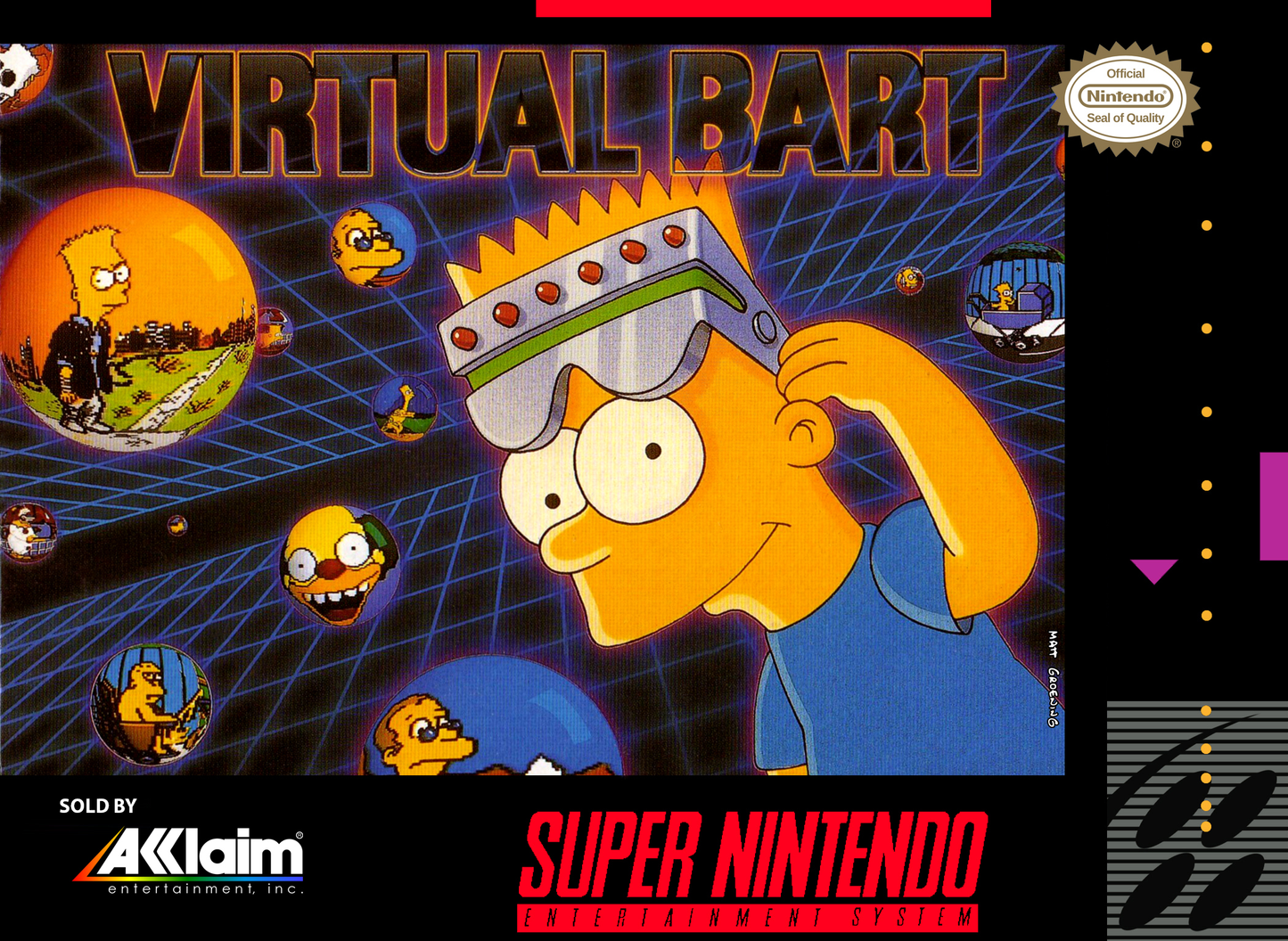 VIRTUAL BART - SNES