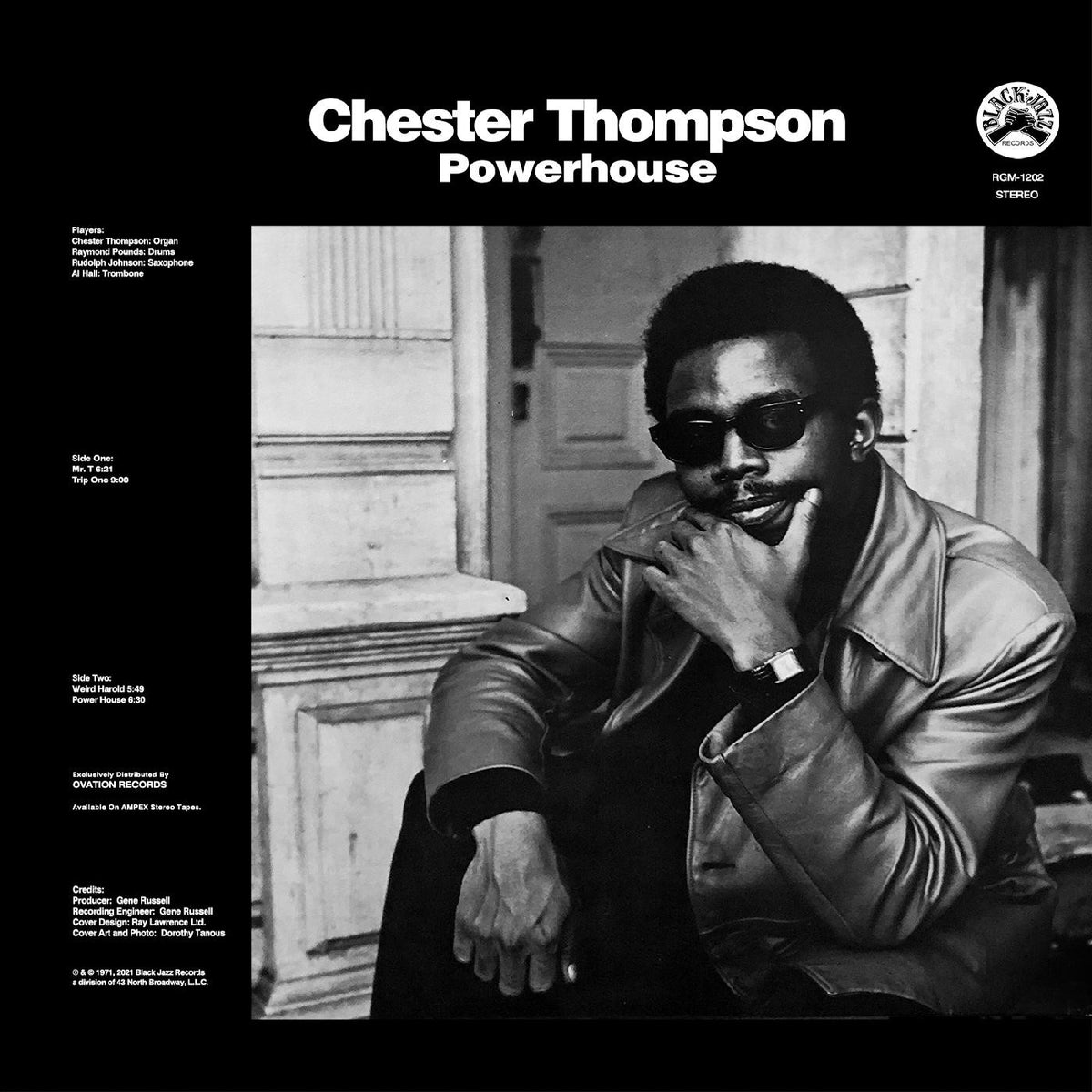 THOMPSON, CHESTER - POWERHOUSE (BLUE WITH BLACK SWIRL VINYL)