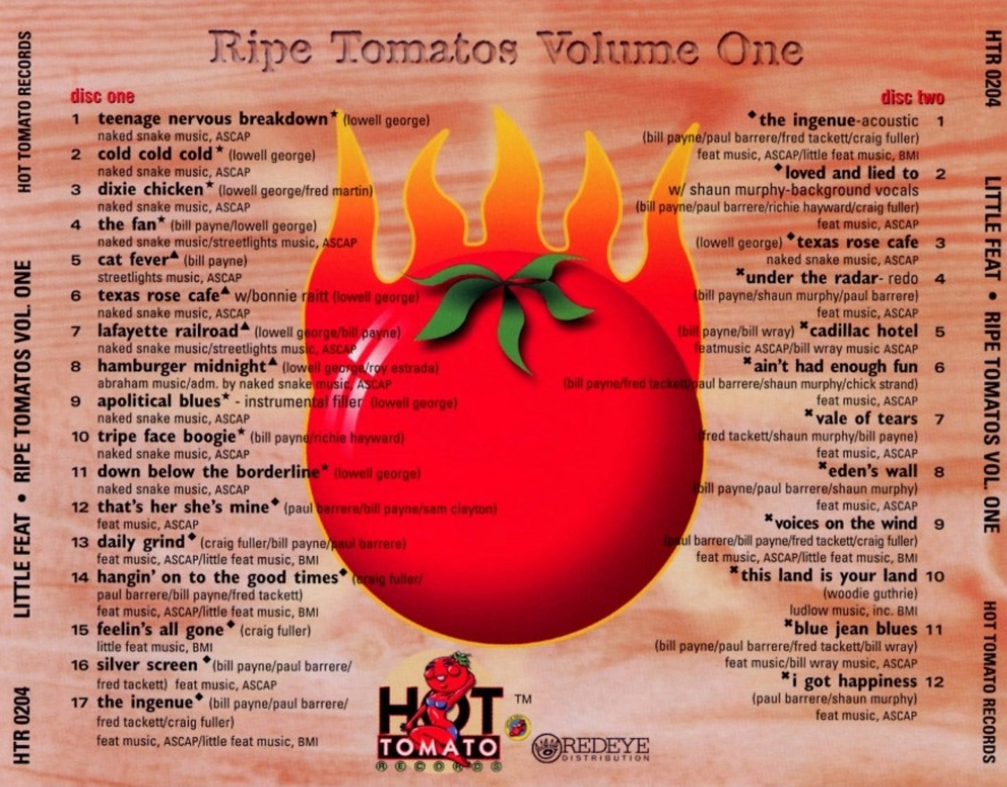 LITTLE FEAT - RIPE TOMATOS