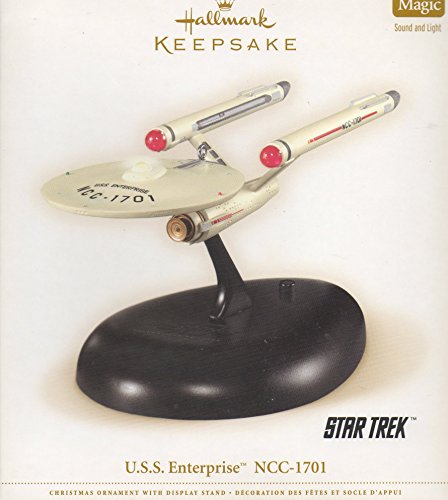 STAR TREK: U.S.S. ENTERPRISE NCC-1701 - ORNAMENT-HALLMARK KEEPSAKE-2006