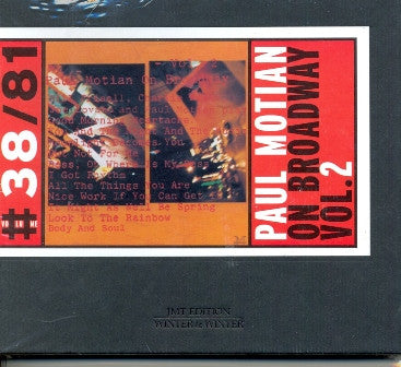 MOTIAN, PAUL - ON BROADWAY VOL. 2