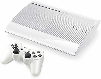 PS3 CONSOLE (SUPER SLIM)(500GB)(HARDWARE - PS3-WHITE