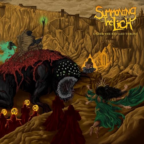 SUMMONING THE LICH - UNDER THE REVILED THRONE (CD)