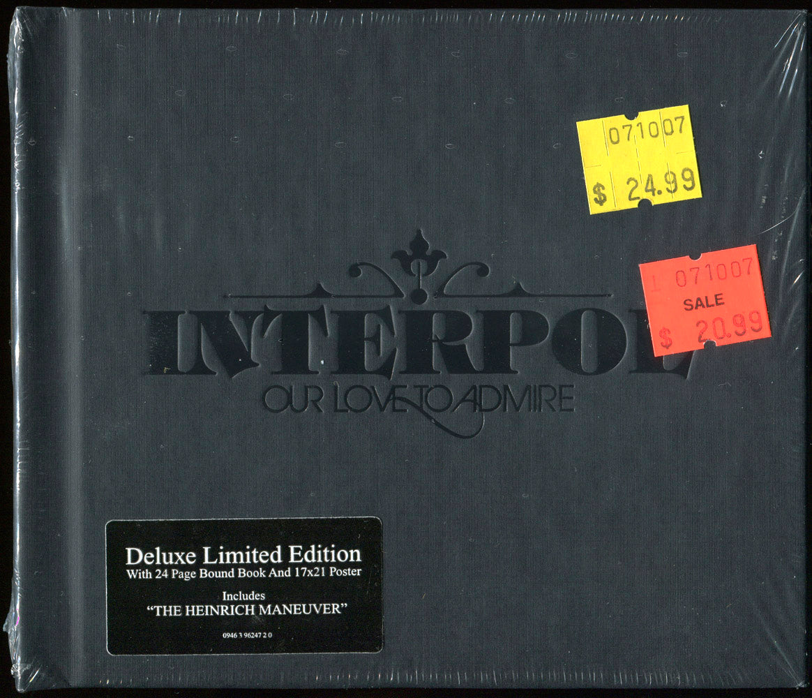 INTERPOL - OUR LOVE TO ADMIRE (CD/DVD)