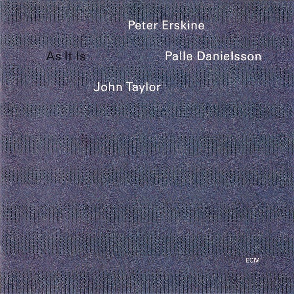 ERSKINE, PETER - AS IT IS