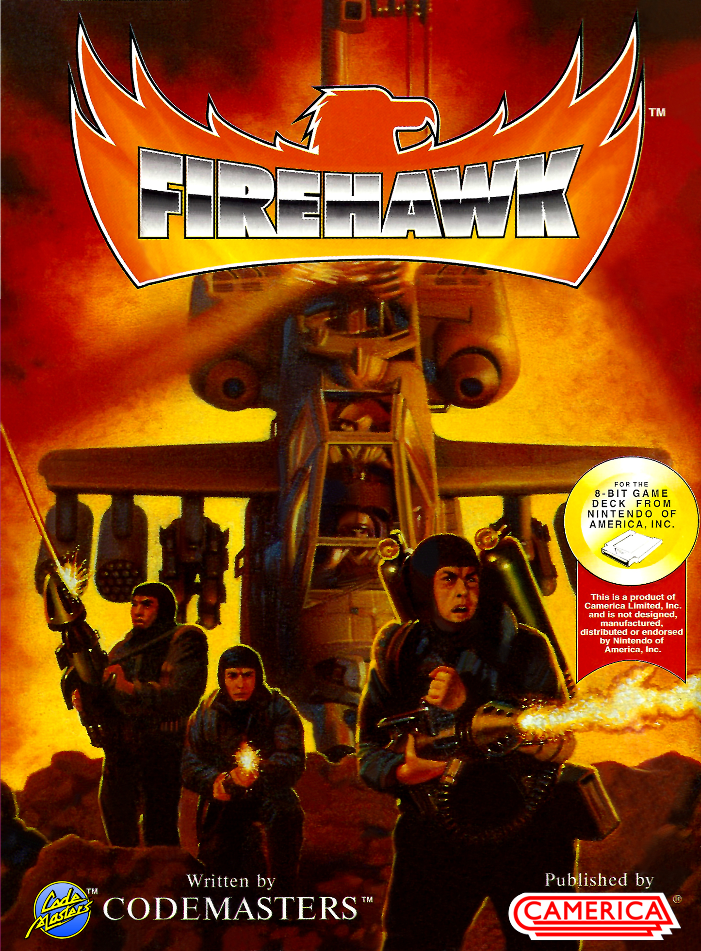 FIREHAWK - NES (W/BOX & MANUAL)