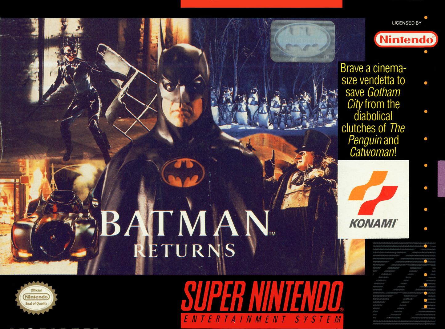 BATMAN RETURNS - SNES