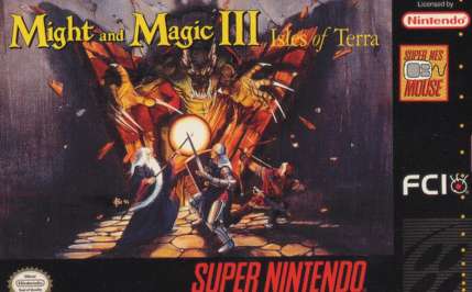 MIGHT & MAGIC III: ISLES OF TERRA - SNES