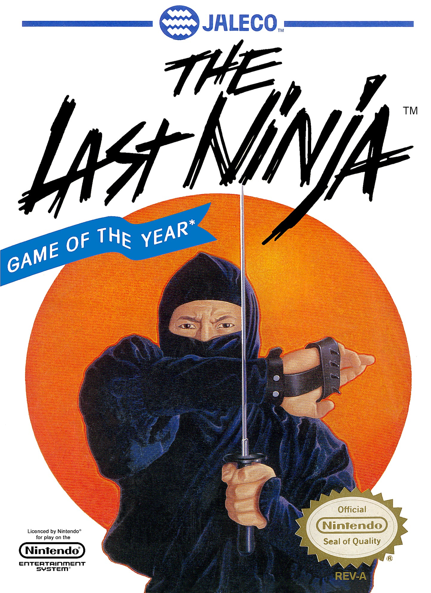 LAST NINJA - NES (W/BOX)