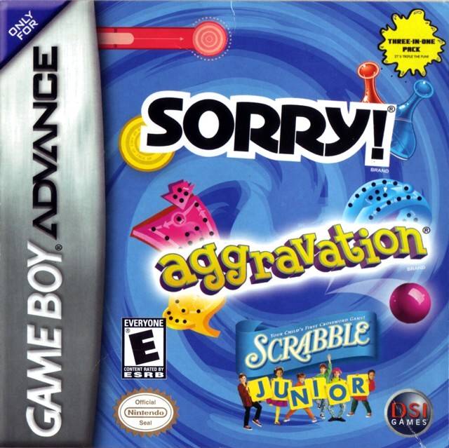 AGGRIVATION/SORRY/SCRABBLE JR. - GBA