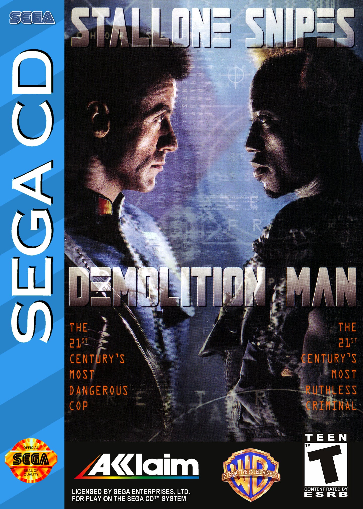 DEMOLITION MAN - SEGACD