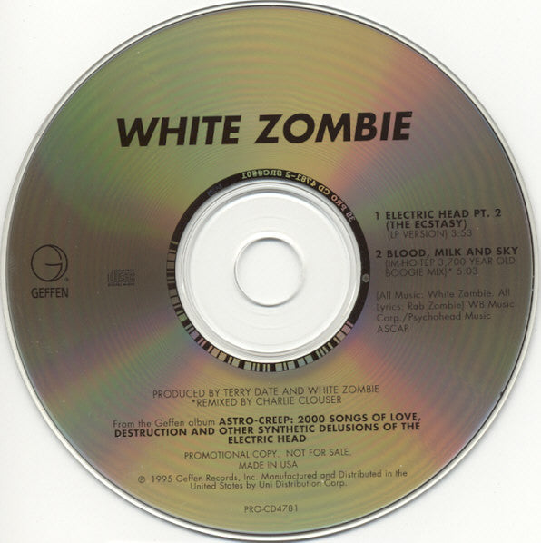 WHITE ZOMBIE - ELECTRIC HEAD PT.2 (ECSTASY)