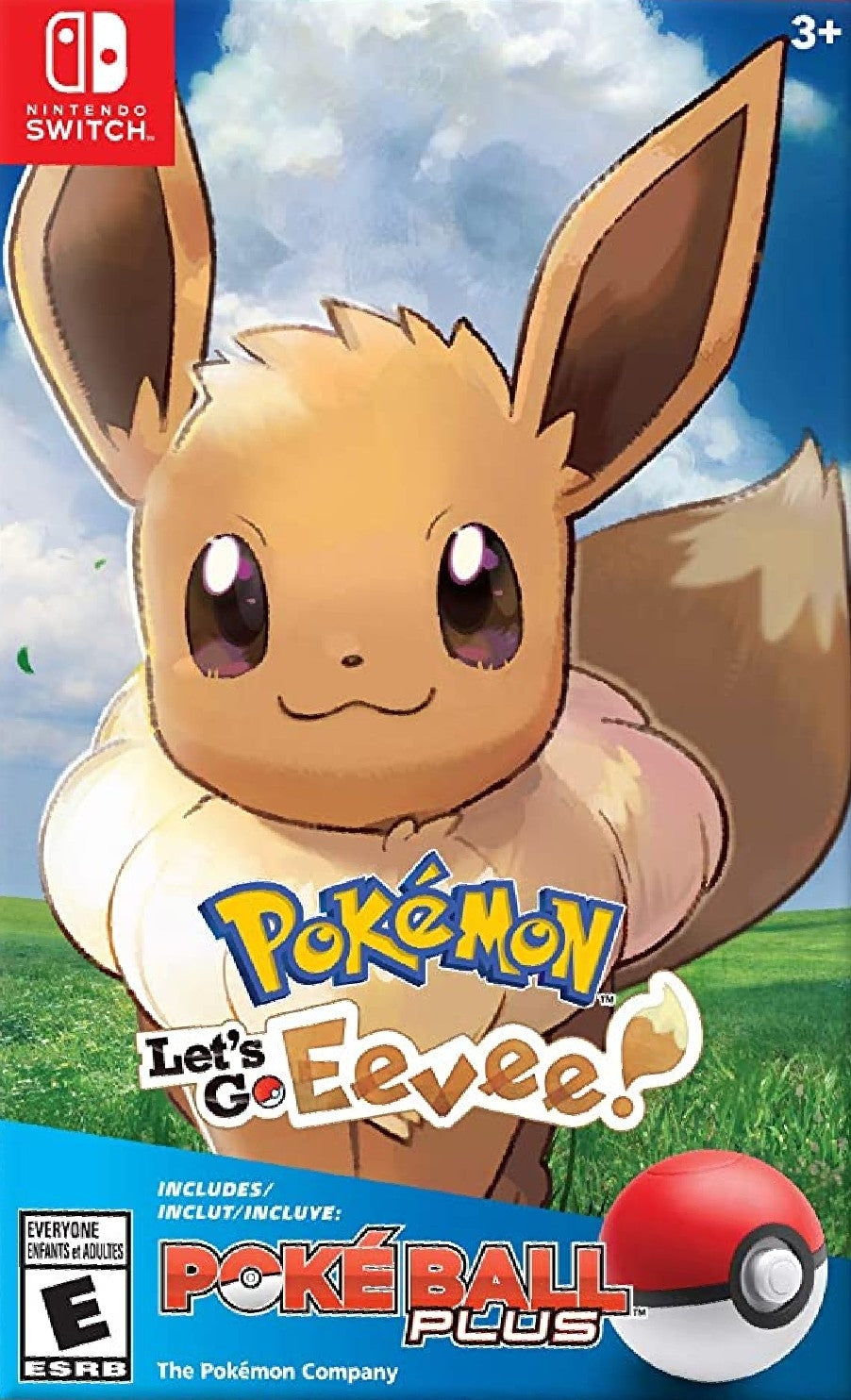 POKEMON: LET'S GO EEVEE (W/POKEBALL) - SWITCH