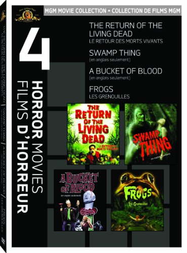 RETURN OF THE LIVING DEAD/SWAMP THING/A - DVD-4 HORROR MOVIES