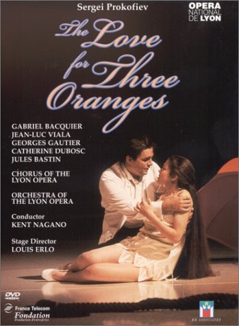 LOVE FOR THREE ORANGES - DVD-1989-PROKOFIEV-BACQUIER