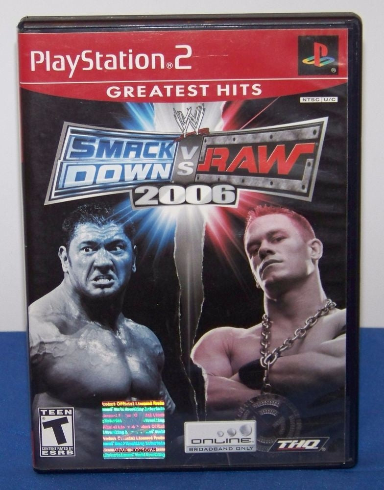 WWE SMACKDOWN VS RAW 2006 (GR HITS EDITI - PS2