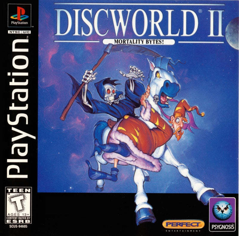 DISCWORLD II: MORTALITY BYTES - PS1