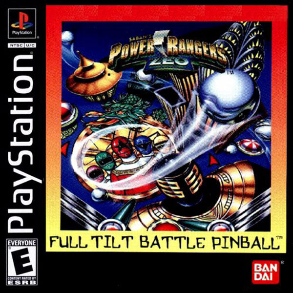 POWER RANGERS ZEO: BATTLE PINBALL - PS1