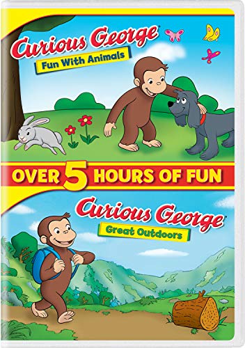 CURIOUS GEORGE (ANIMATED) - DVD-FUN WITH ANIMALS/GREAT OUTDOORS
