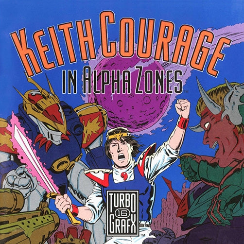 KEITH COURAGE IN ALPHA ZONES - TG16