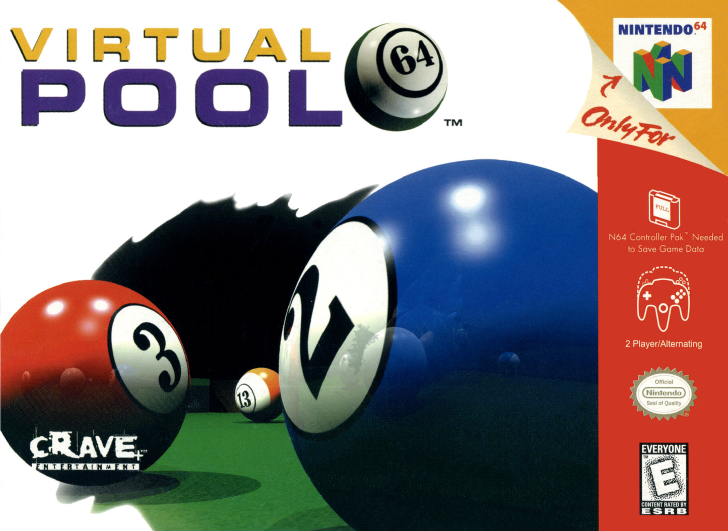 VIRTUAL POOL - N64