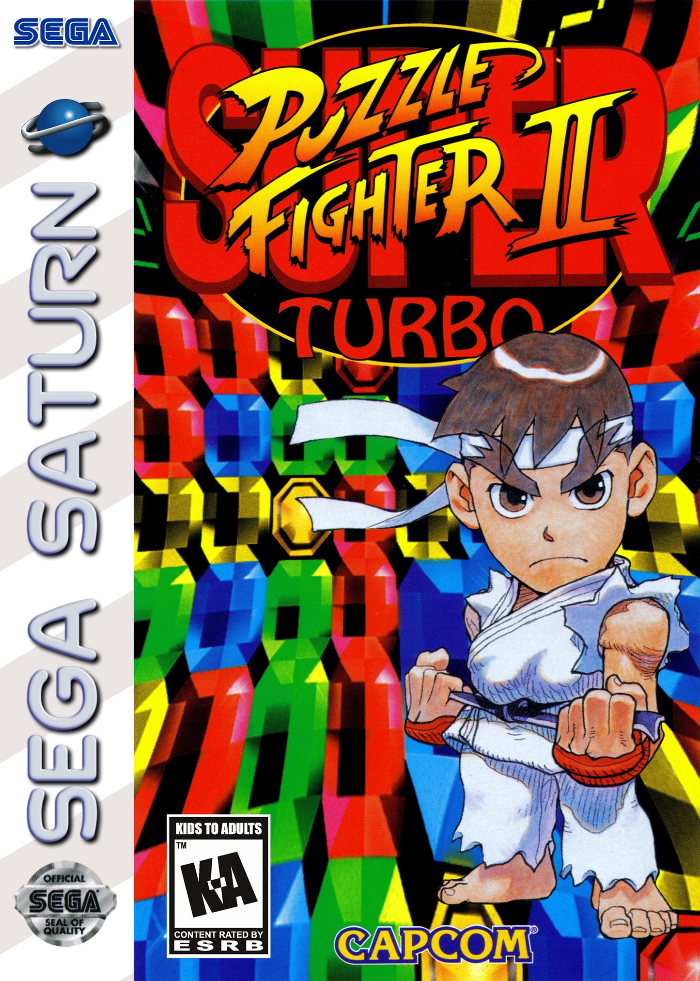 SUPER PUZZLE FIGHTER II TURBO - SATURN