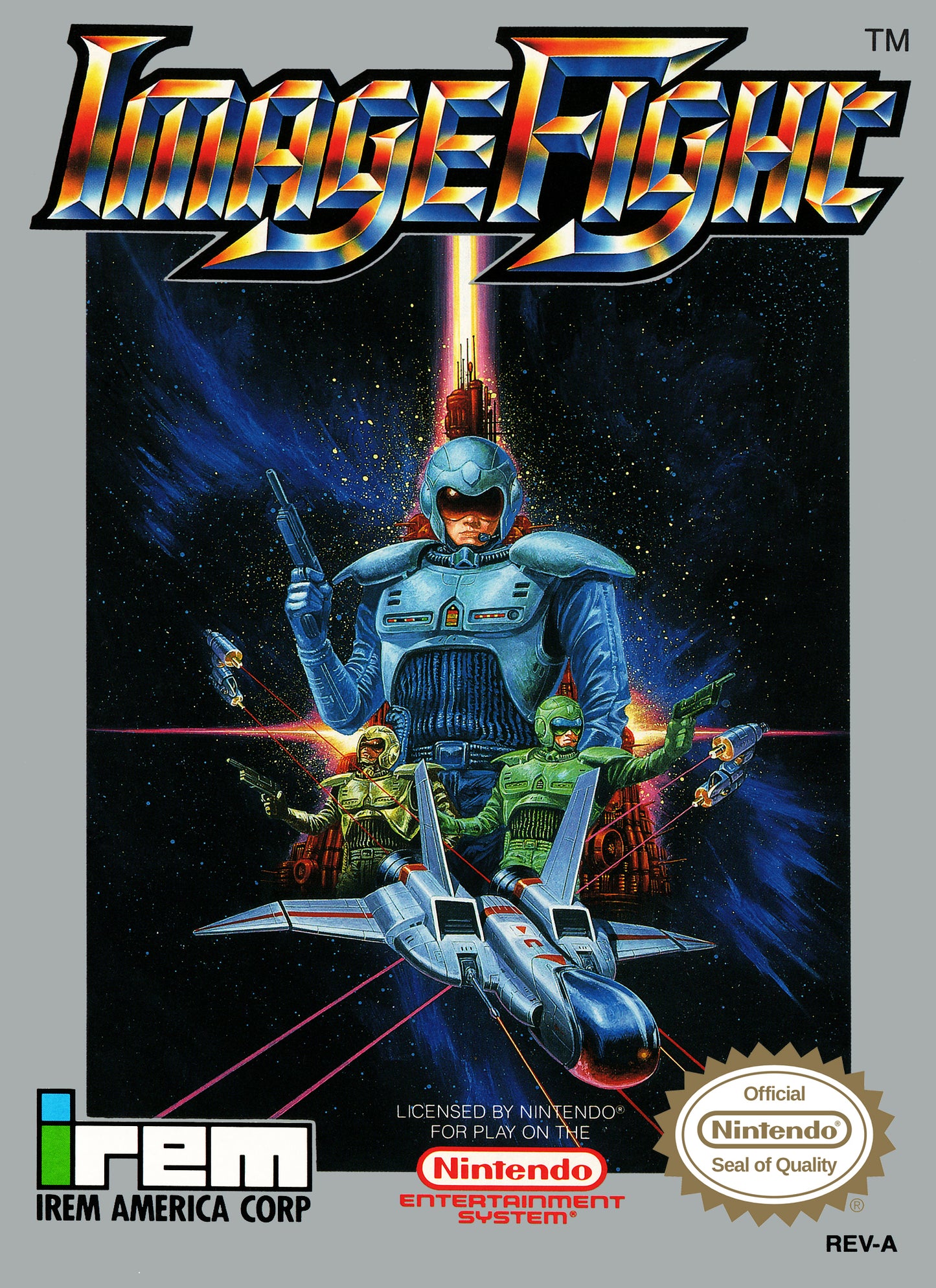 IMAGE FIGHT - NES (W/BOX)