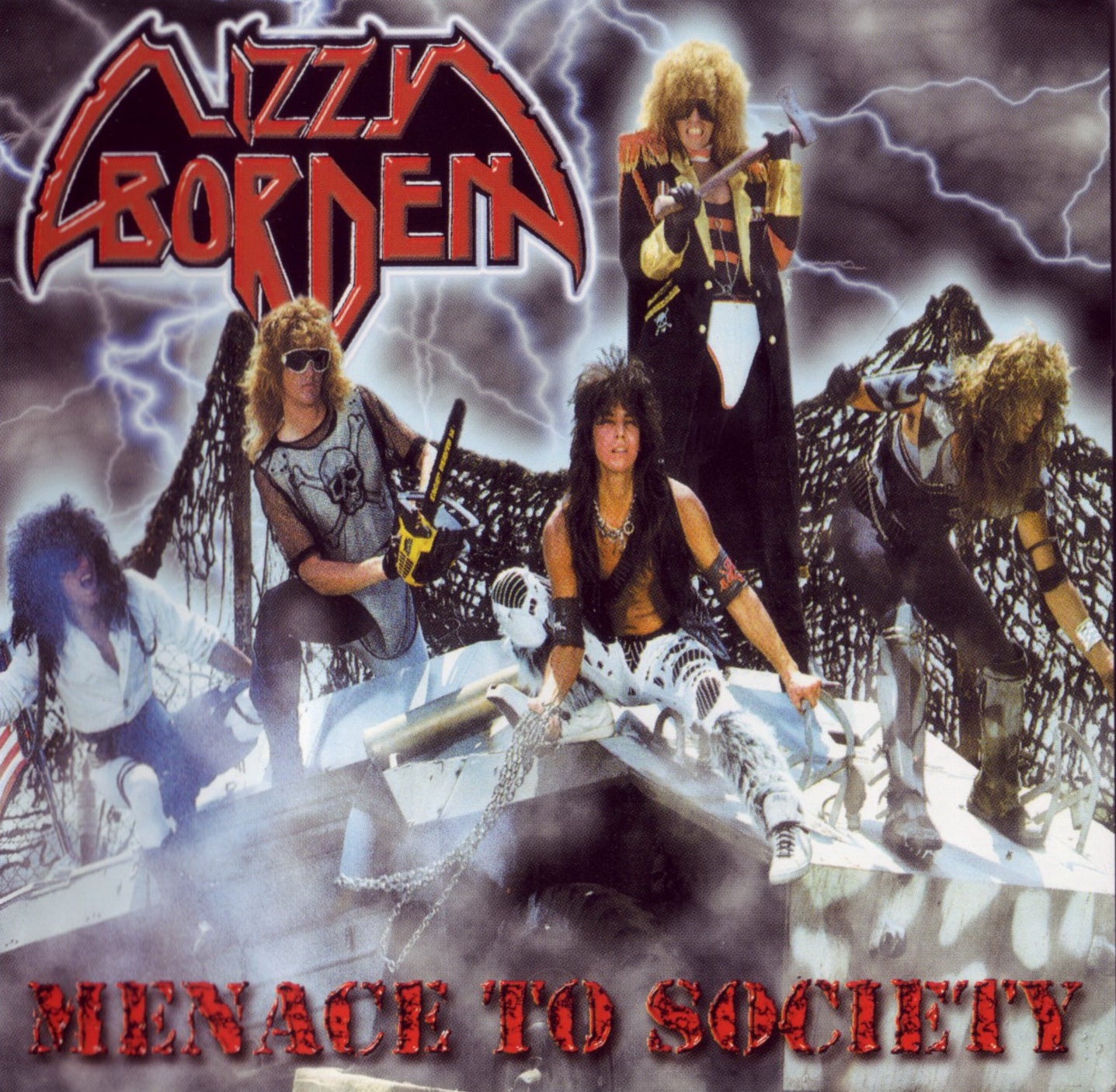 LIZZY BORDEN - MENACE TO SOCIETY