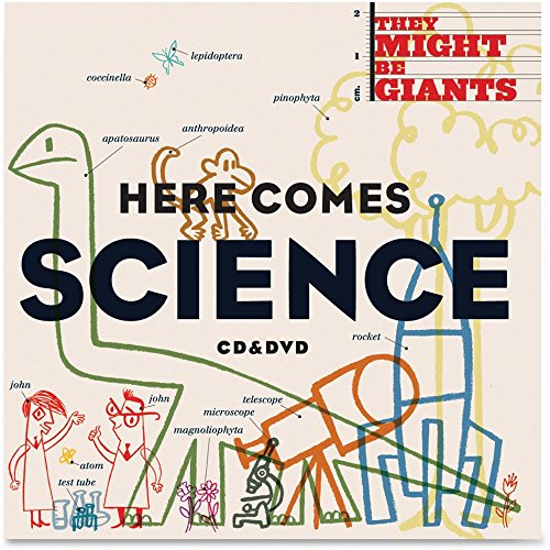 THEY MIGHT BE GIANTS - HERE COMES SCIENCE CD/DVD SET BY