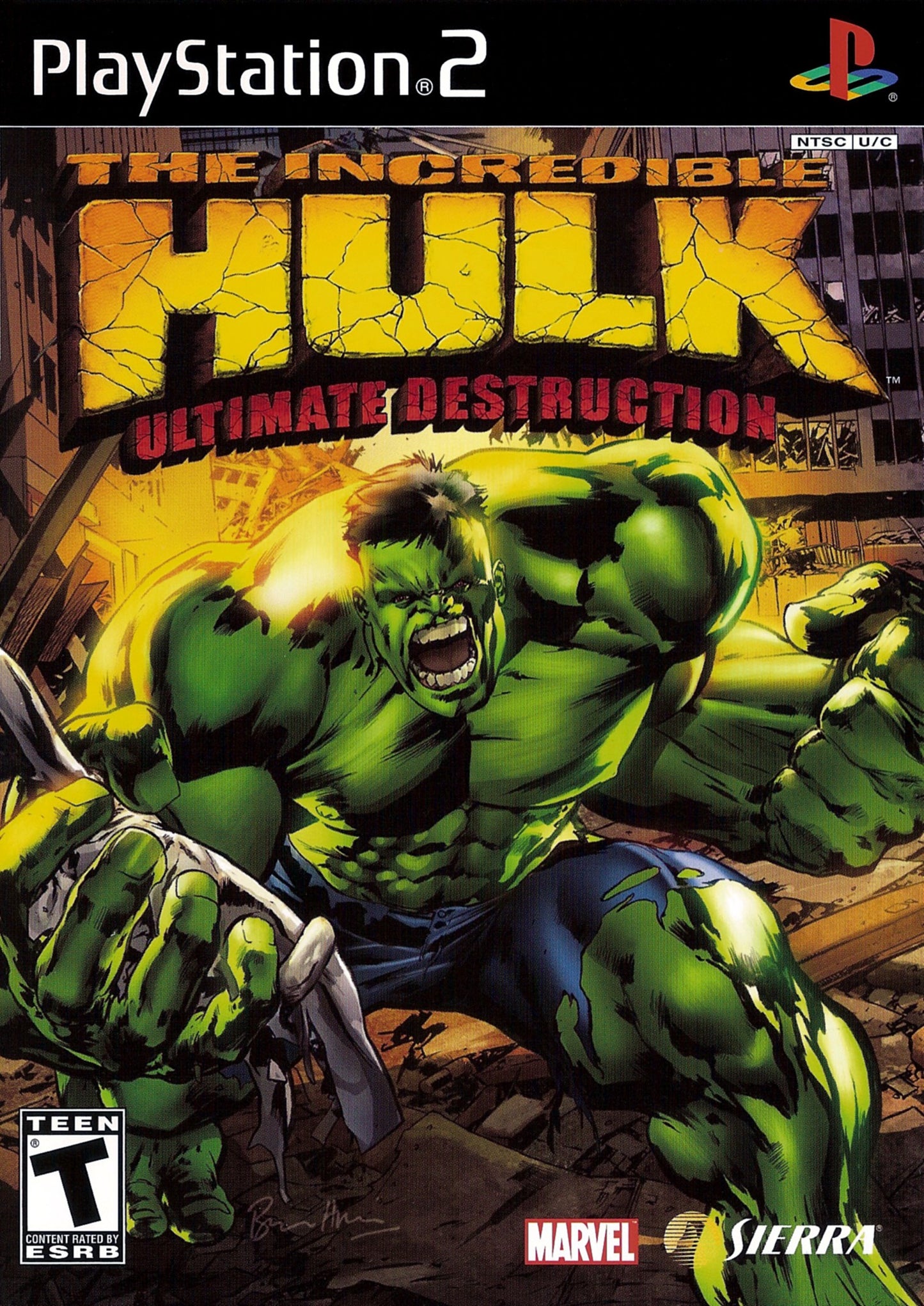 INCREDIBLE HULK: ULTIMATE (GR HITS EDIT - PS2
