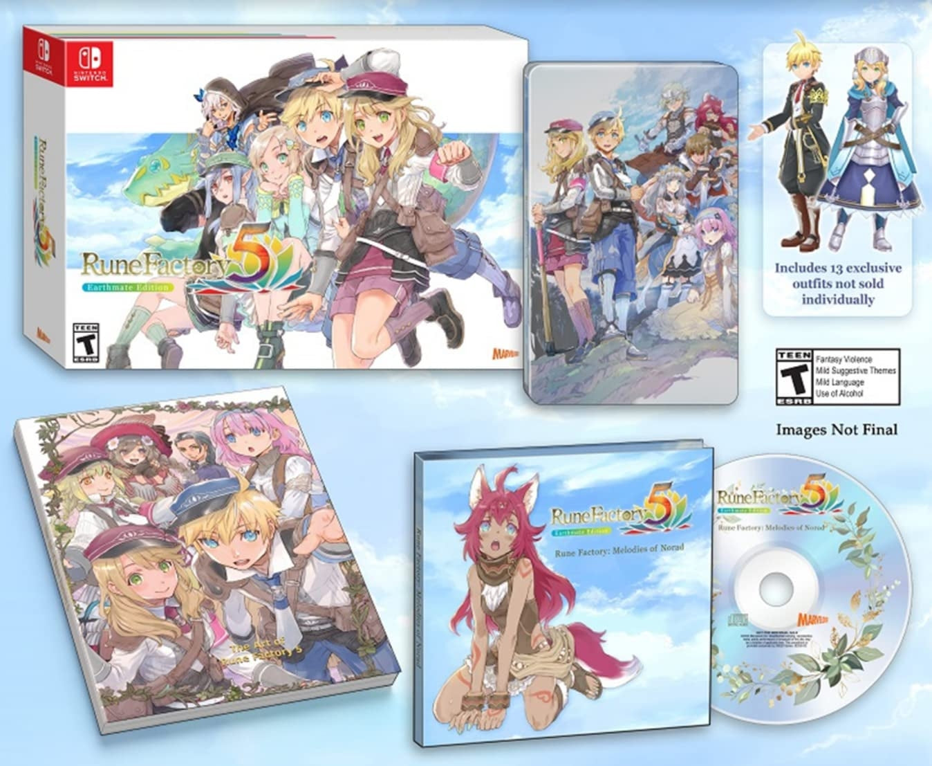RUNE FACTORY 5: EARTHMATE LIMITED EDITIO - SWITCH