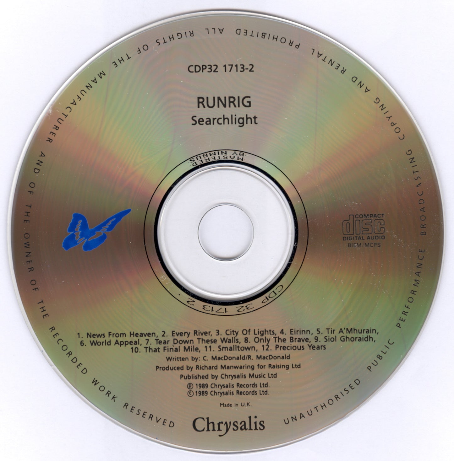 RUNRIG - SEARCHLIGHT