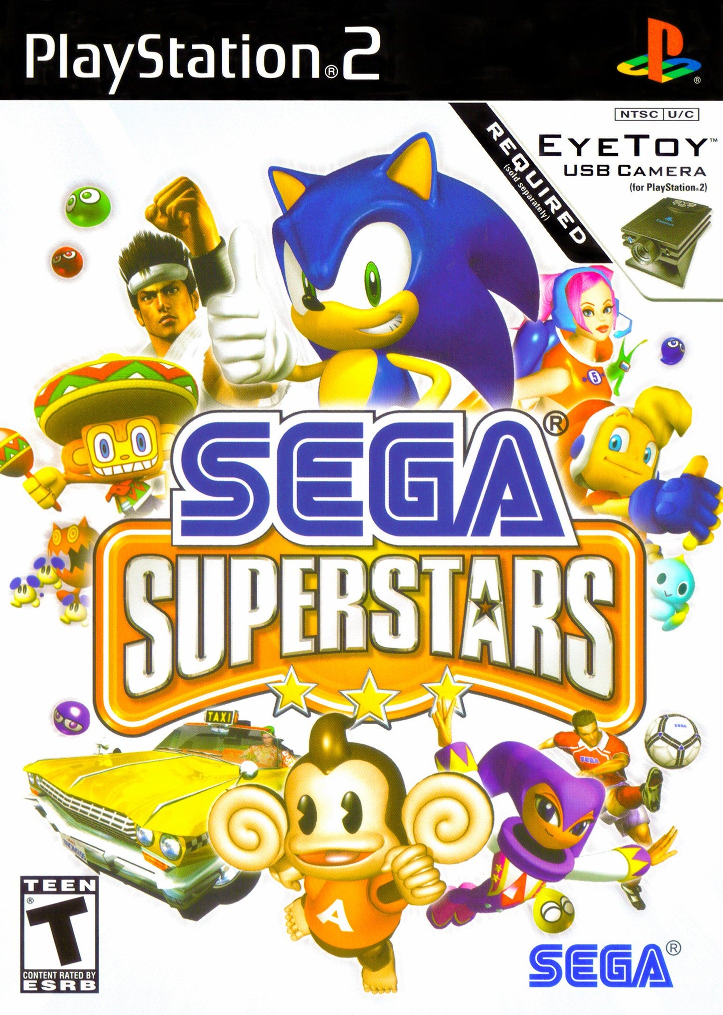 SEGA SUPERSTARS - PS2