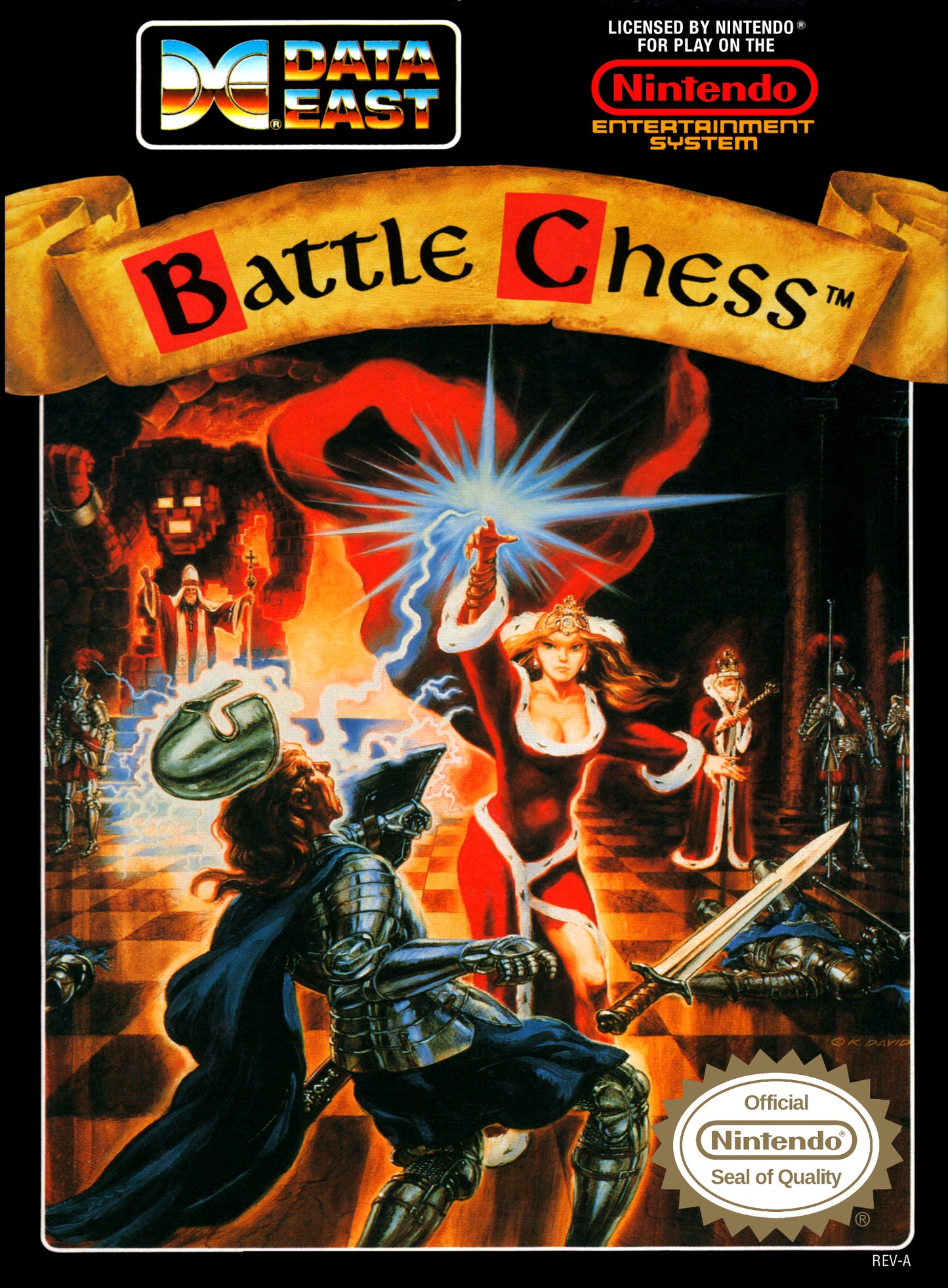 BATTLE CHESS - NES