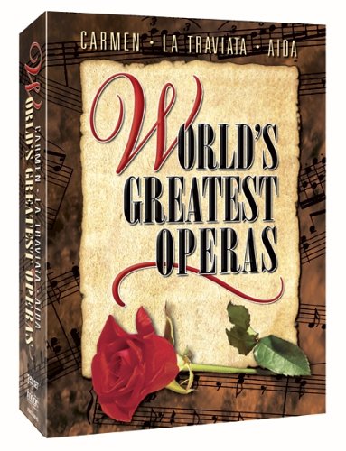 WORLD'S GREATEST OPERAS - DVD-3 DISC SET