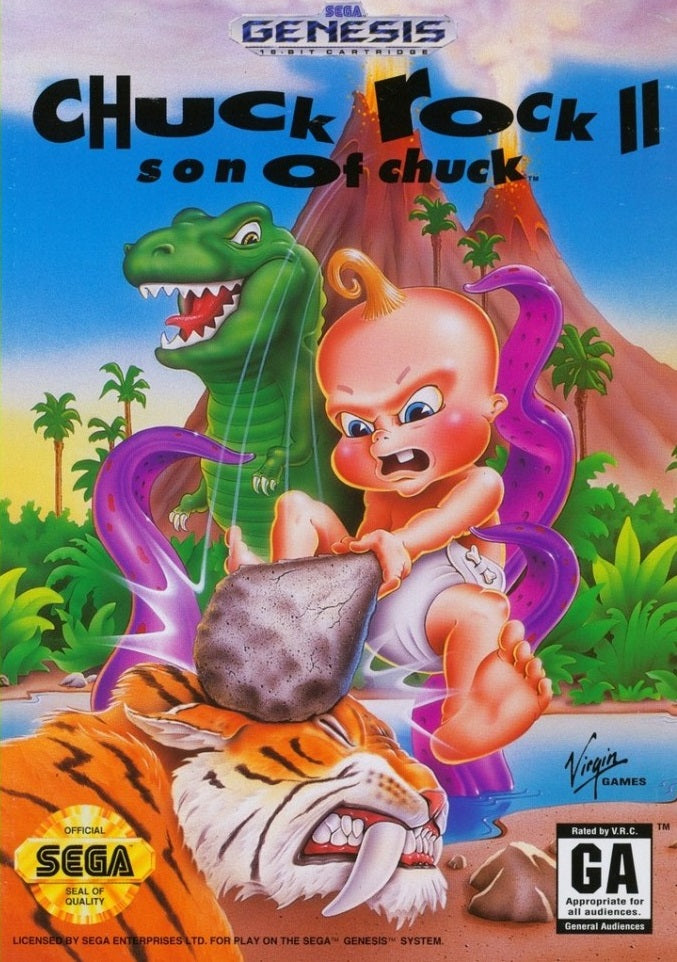 CHUCK ROCK II: SON OF CHUCK - GENESIS