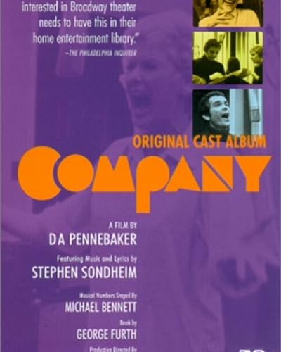 COMPANY: ORIGINAL CAST ALBUM - DVD