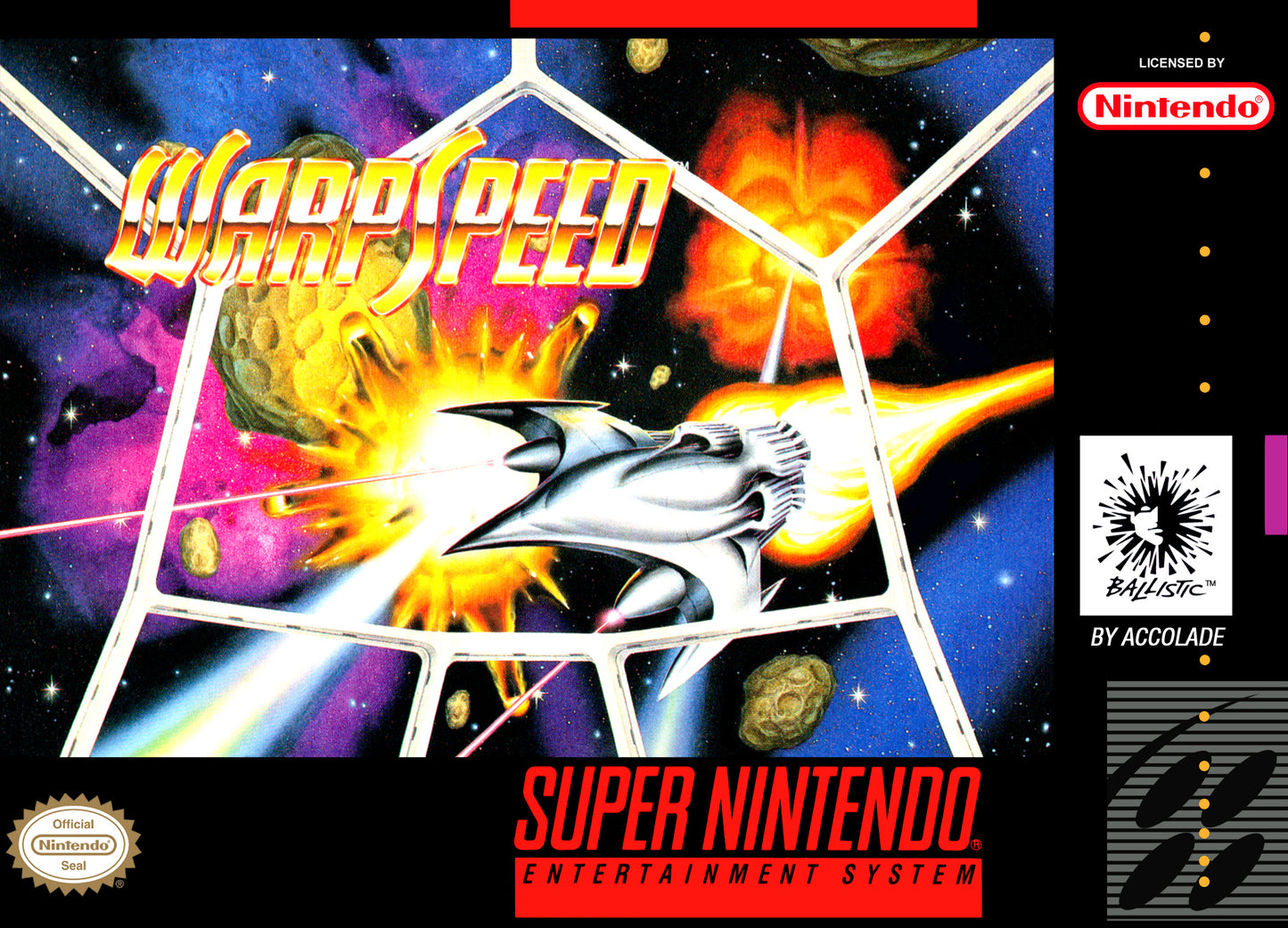 WARPSPEED - SNES (W/BOX)