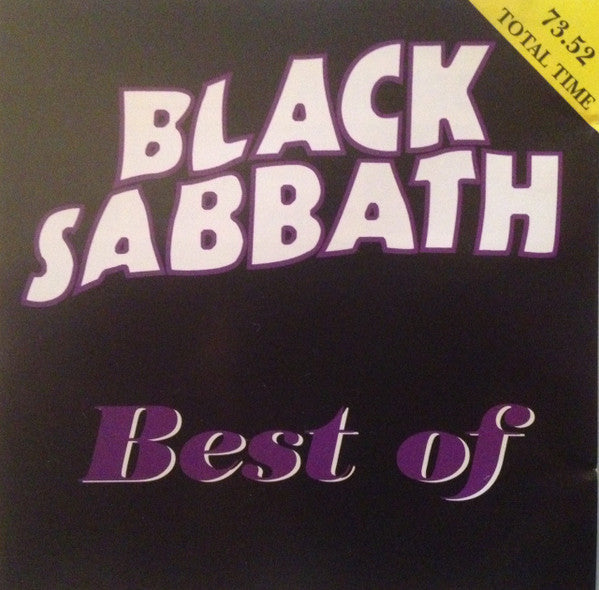 BLACK SABBATH - BEST OF (BLACK & PURPLE COVER)