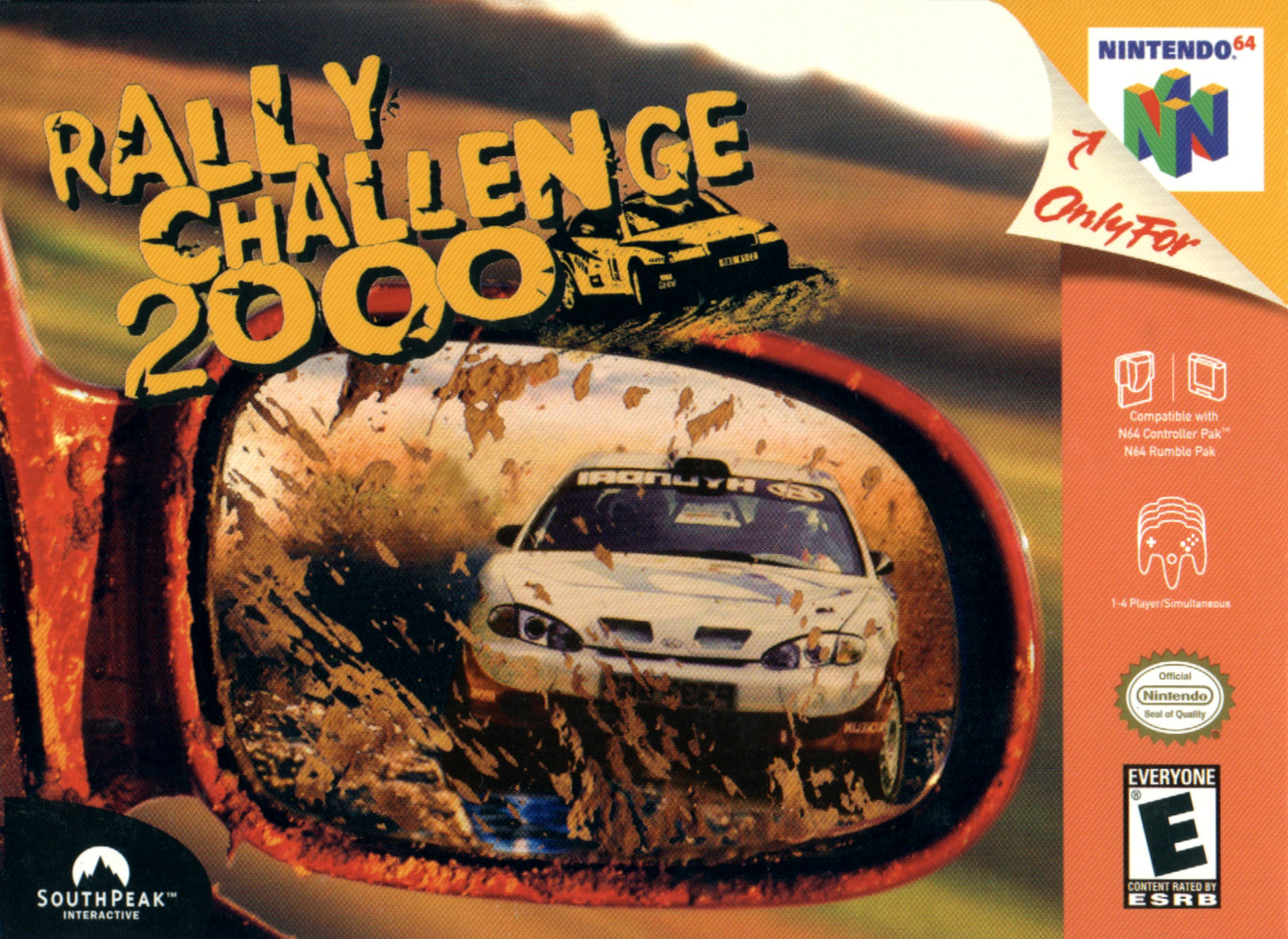 RALLY CHALLENGE 2000 - N64 (W/BOX)
