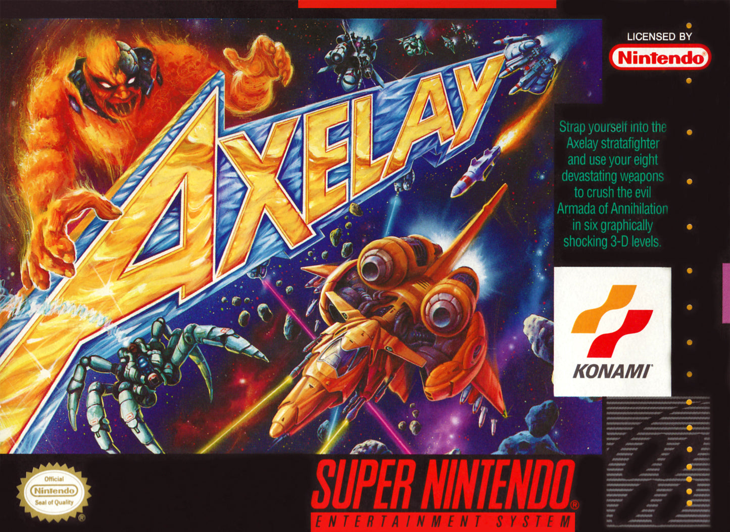 AXELAY - SNES