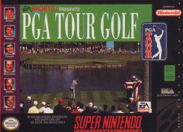 PGA TOUR GOLF - SNES (W/BOX & MANUAL)