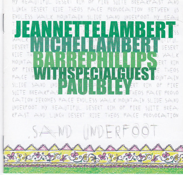 LAMBERT, JEANNETTE - SAND UNDERFOOT